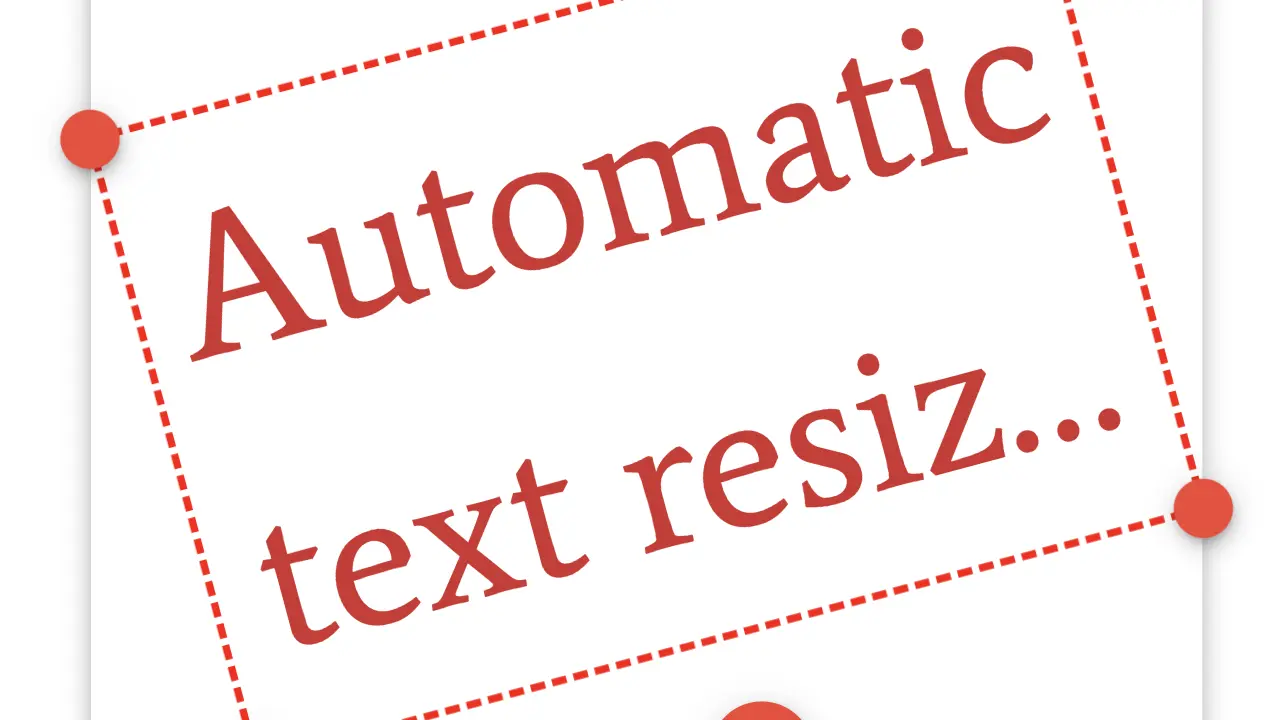 Automatic text resizing in JavaScript / HTML