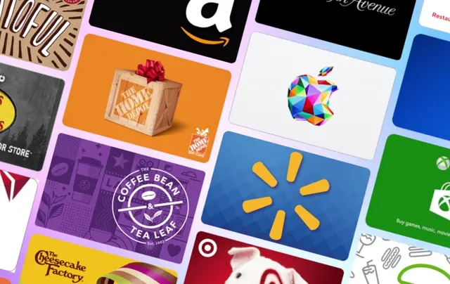 Gift of choice gift card