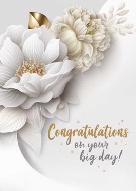 Ellacard card design: congratulations